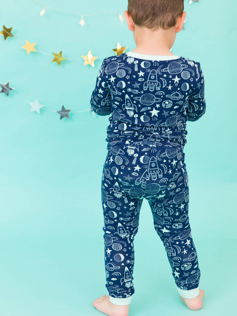 Blast Off Bamboo Pajama Set