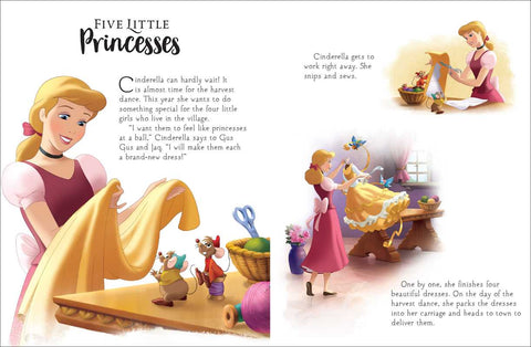 Disney Princess Book & Magnetic Playset