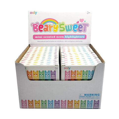 Beary Sweet Mini Scented Highlighters - OOLY