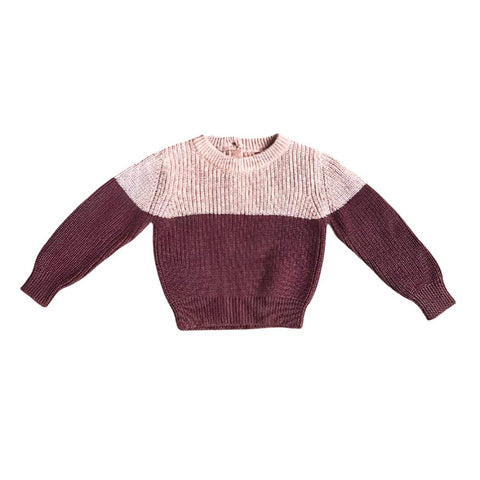 Mahogany Kid's Colorblock Knit Sweater