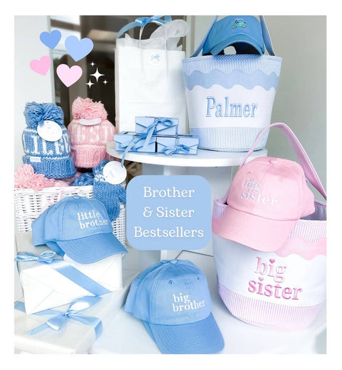 Big Brother Baseball Hat - Bits & Bows