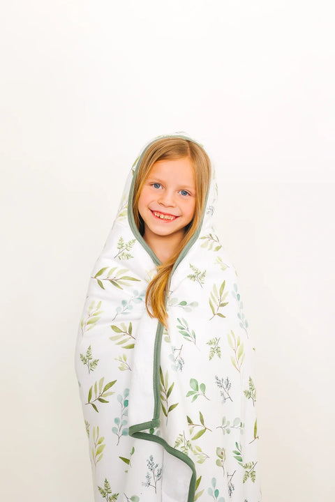 Big Kid Hooded Towel - Haven - Copper Pearl