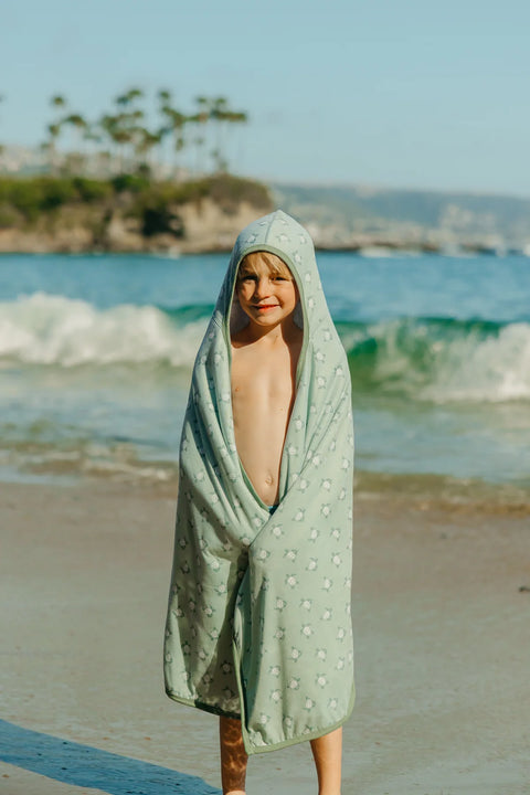 Big Kid Hooded Towel - Wade - Copper Pearl