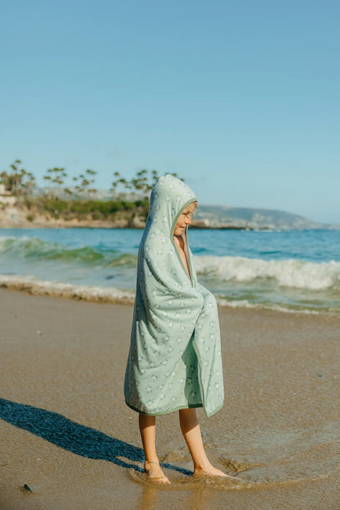 Big Kid Hooded Towel - Wade - Copper Pearl