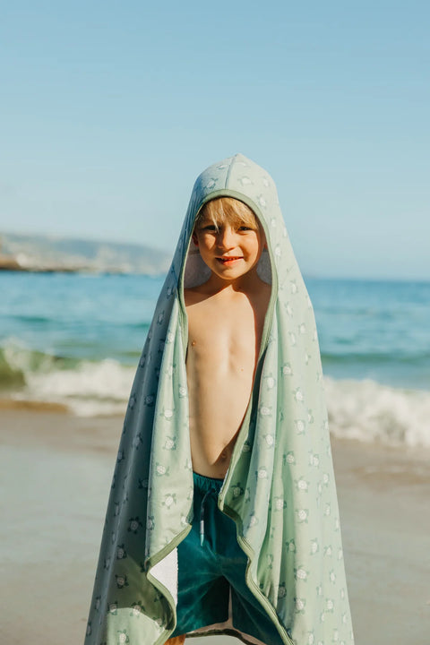 Big Kid Hooded Towel - Wade - Copper Pearl