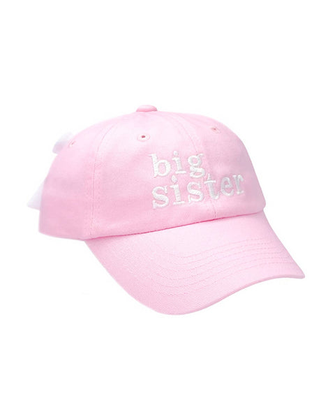 Big Sister Bow Baseball Hat - Bits & Bows