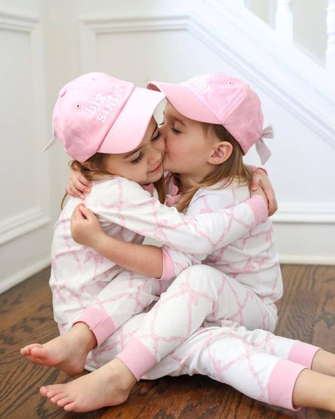 Big Sister Bow Baseball Hat - Bits & Bows