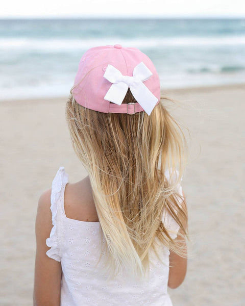 Big Sister Bow Baseball Hat - Bits & Bows