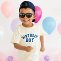 Birthday Boy Varsity Kids Shirt - Sweet Wink