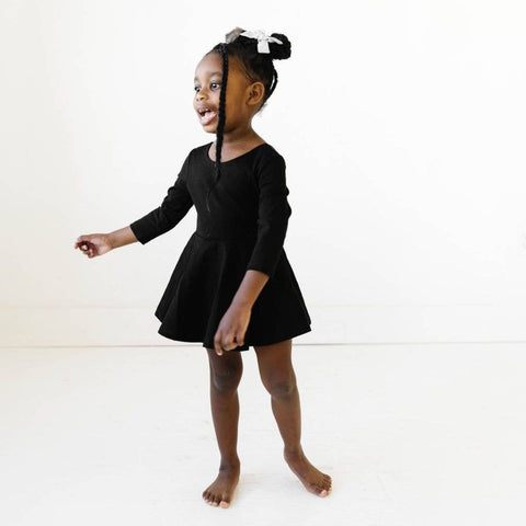 Black Skirted Leotard - Ollie Jay