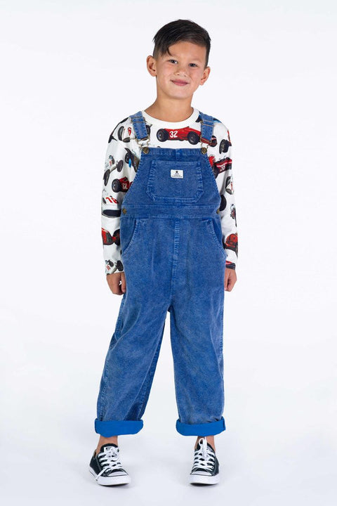 Blue Corduroy Baby Overalls - Rock Your Baby
