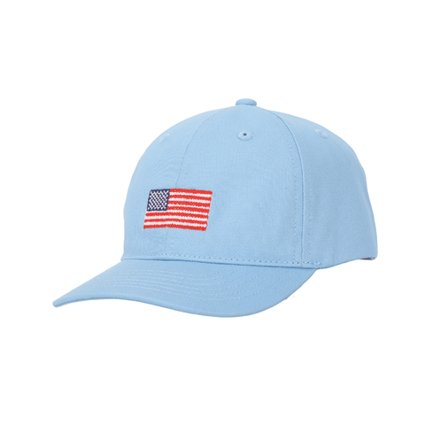Blue Flag Hat - Little Kideauxs