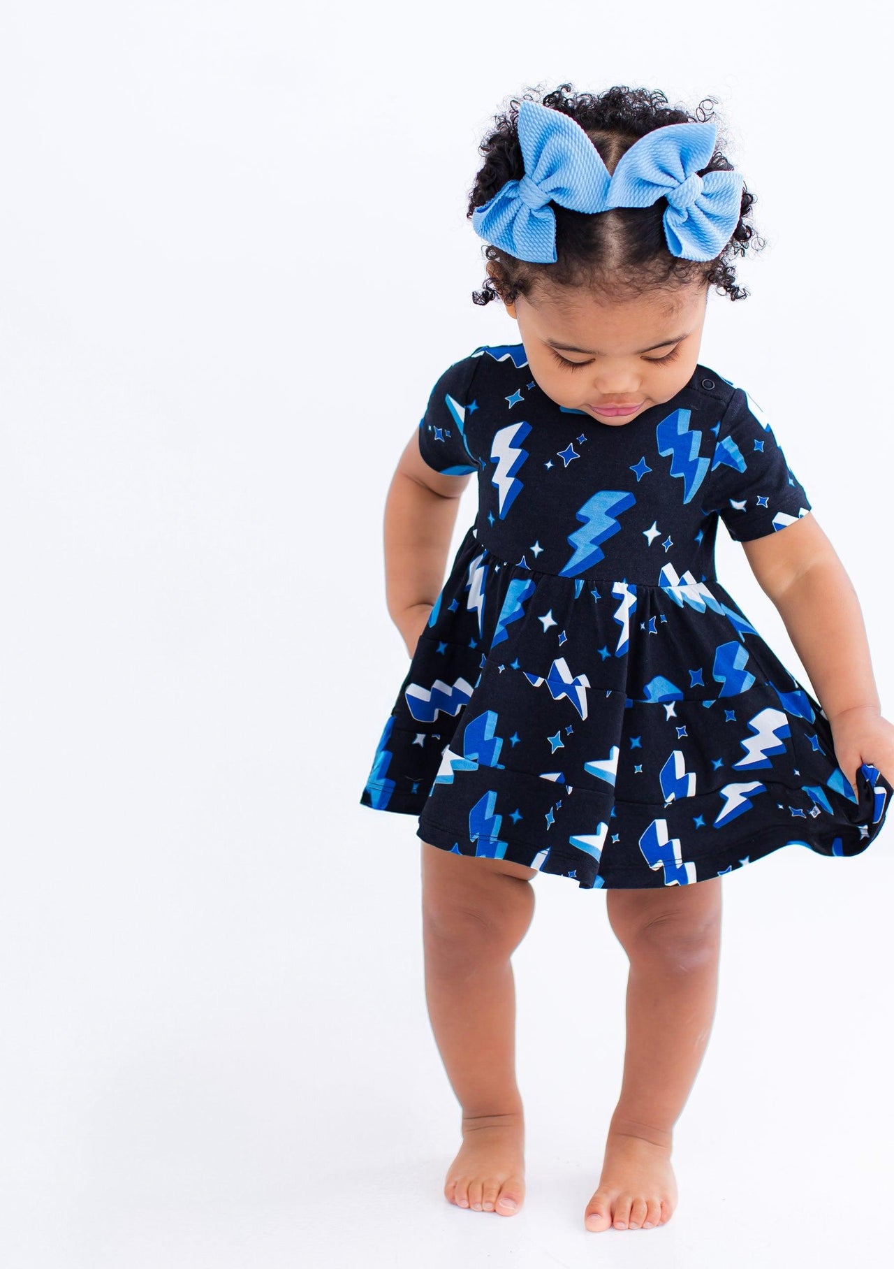 Birdie Bean Bolt Birdie Twirl Bodysuit Dress – Butterbugboutique