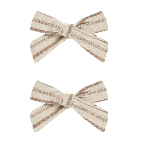 Bows (Set of 2) | Saddle Stripe - Rylee + Cru