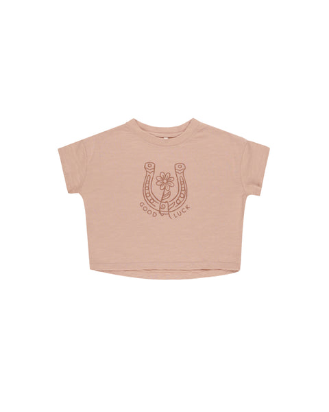 Boxy Tee | Horseshoe - Rylee + Cru