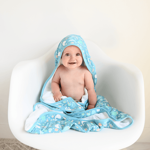 Bree Plush Hooded Towel - Butterbugboutique