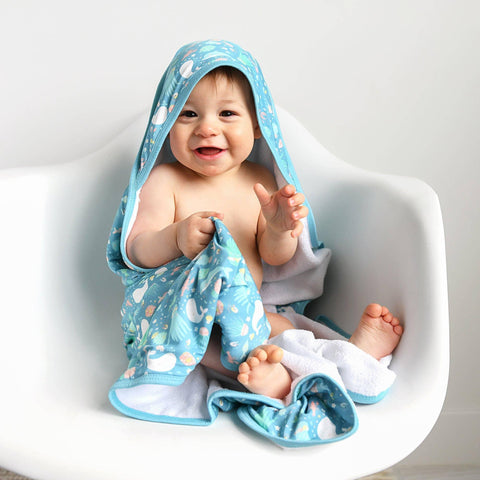 Bree Plush Hooded Towel - Butterbugboutique