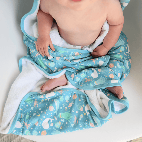 Bree Plush Hooded Towel - Butterbugboutique