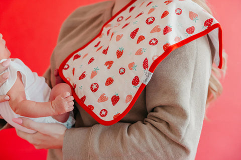 Burp Cloth Set - Clementine - Copper Pearl