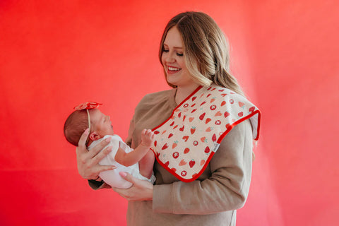 Burp Cloth Set - Clementine - Copper Pearl