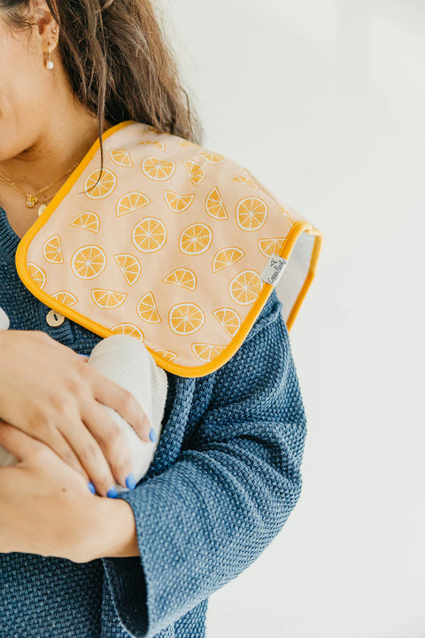 Burp Cloth Set - Clementine - Copper Pearl