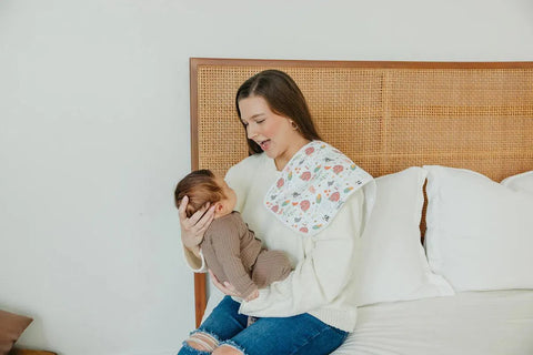 Burp Cloth Set - Farmstead - Copper Pearl