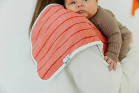 Burp Cloth Set - Farmstead - Copper Pearl