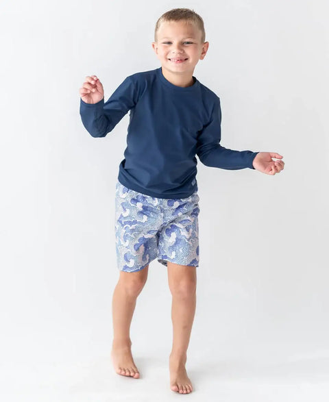 Swim Trunks - Ocean Camo