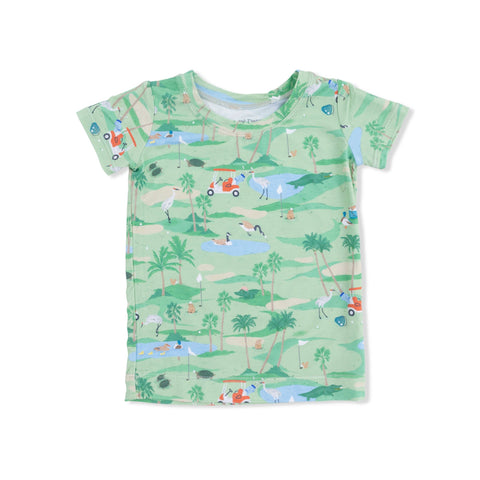 Loungewear Short Set - Golf Oasis Animals