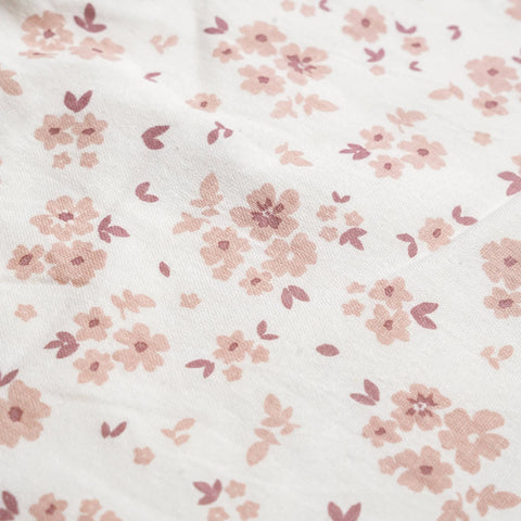 Organic Hair Bow Clip - Petit Floral