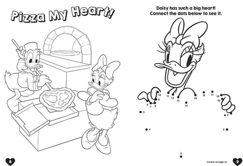 Disney Mickey Mouse Valentine's Day Coloring & Activity Book