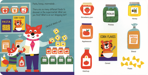 Let's Go Shopping: Supermarket Activity Book