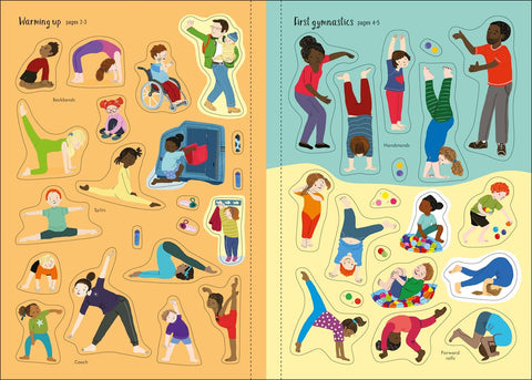 Little First Stickers - Gymnastics