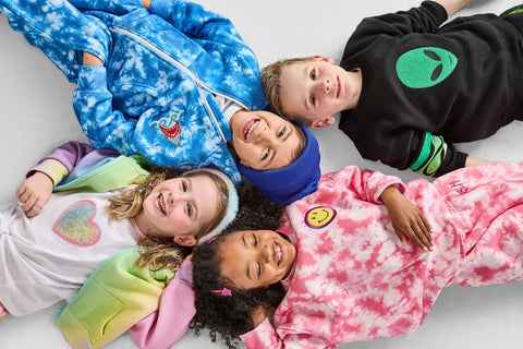Rainbow Zip-Up Hoodie