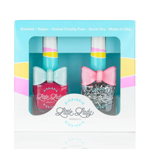 All-Natural Nail Polish Set - Fruit Fairy & Fairy Dust