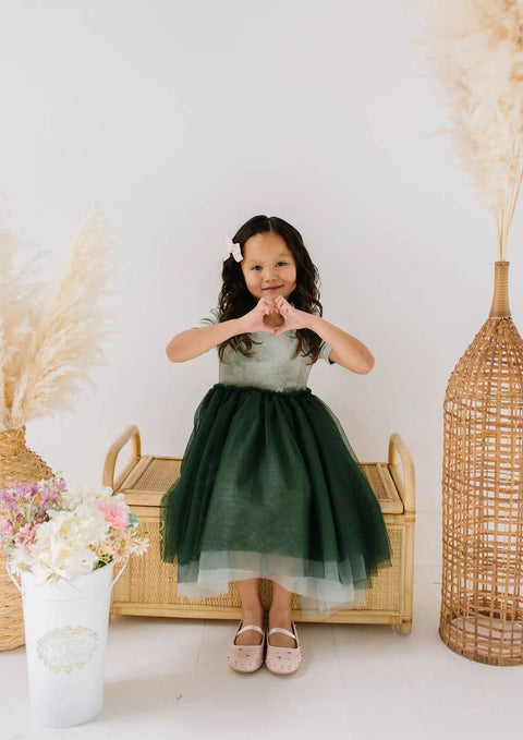 Heavenleigh Dress in Pinegrove
