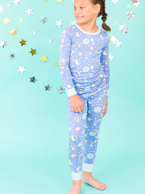 Starry Dreams Bamboo Pajama Set