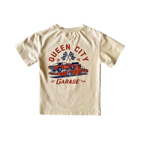 The Queen City Garage Boys Graphic Tee