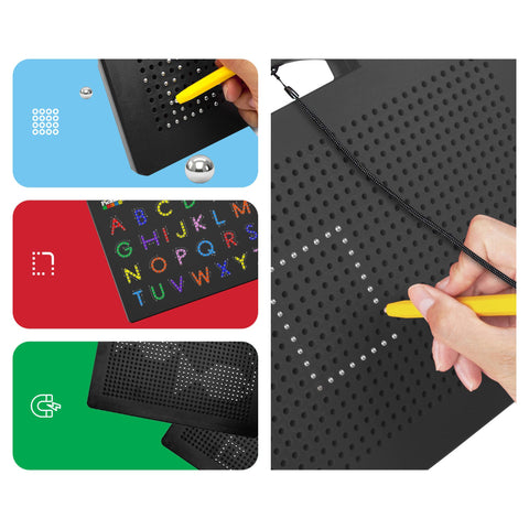 PicassoTiles Double-Sided Magnetic Drawing Tablet Pad