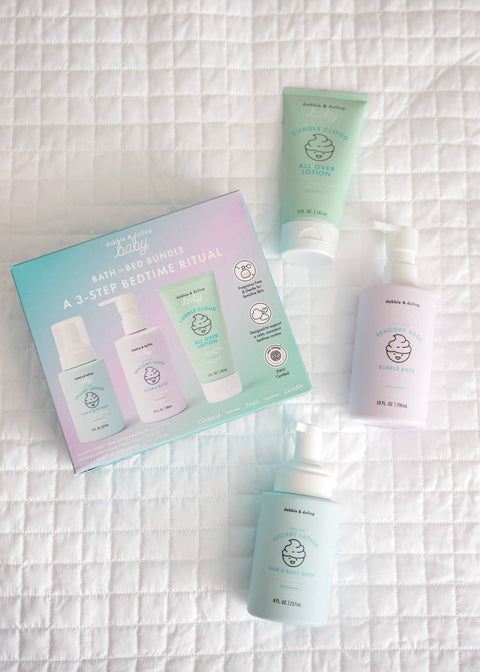 Baby Bath to Bed Gift Set