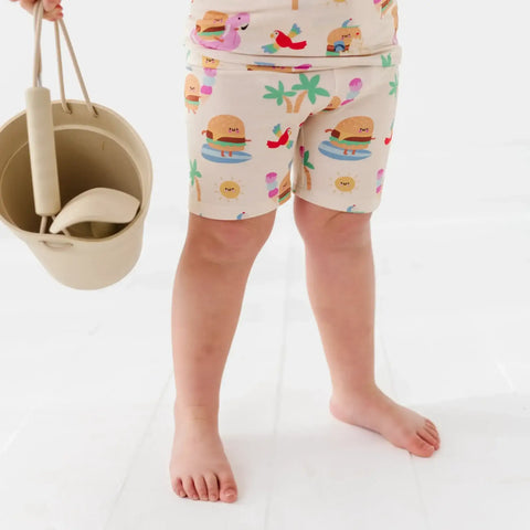 Suns Out, Buns Out Shorts Pajamas