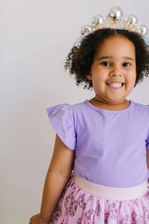 Flutter Tee - Purple