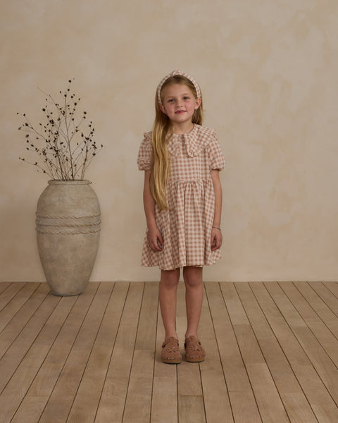 Camille Dress | Pink Gingham - Rylee + Cru