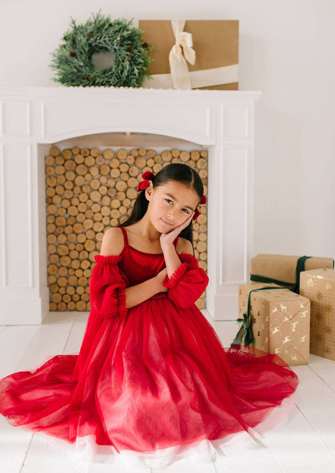 Candy Cane Everly Dress - Ollie Jay