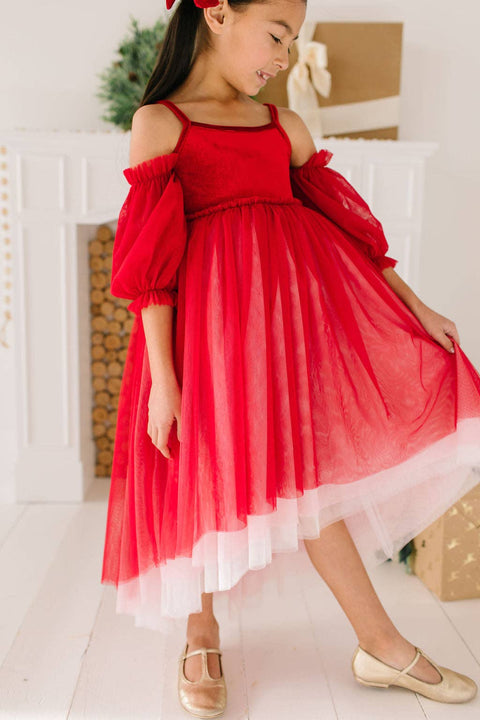 Candy Cane Everly Dress - Ollie Jay