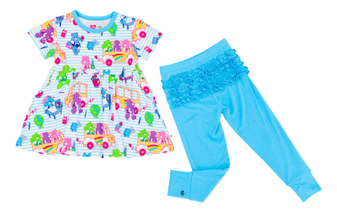 Care Bears Back to School Peplum Set - Birdie Bean