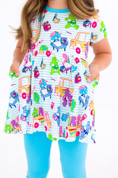 Care Bears Back to School Peplum Set - Birdie Bean