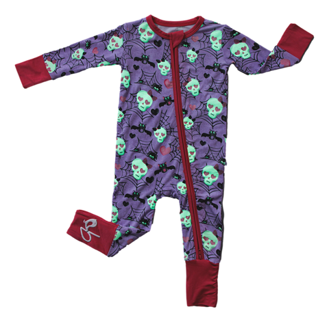 Carrie Glow In The Dark Convertible Romper - Birdie Bean