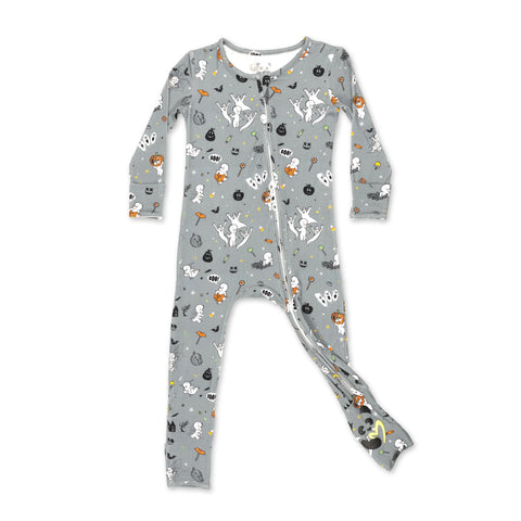 Casper Halloween Bamboo Convertible Footie - Bellabu Bear