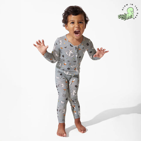 Casper Halloween Bamboo Convertible Footie - Bellabu Bear